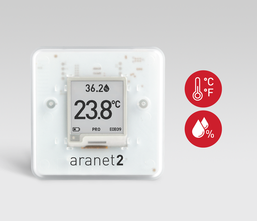 capteur intelligent de CO2 température humidité ARANET4 pour la maison